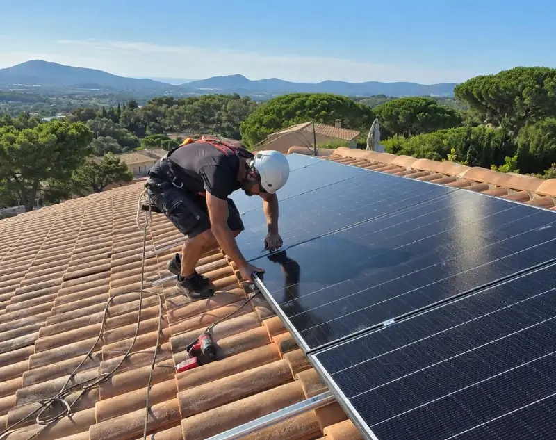 Installateur panneaux solaires Roaillan — pose photovoltaïque sur toiture